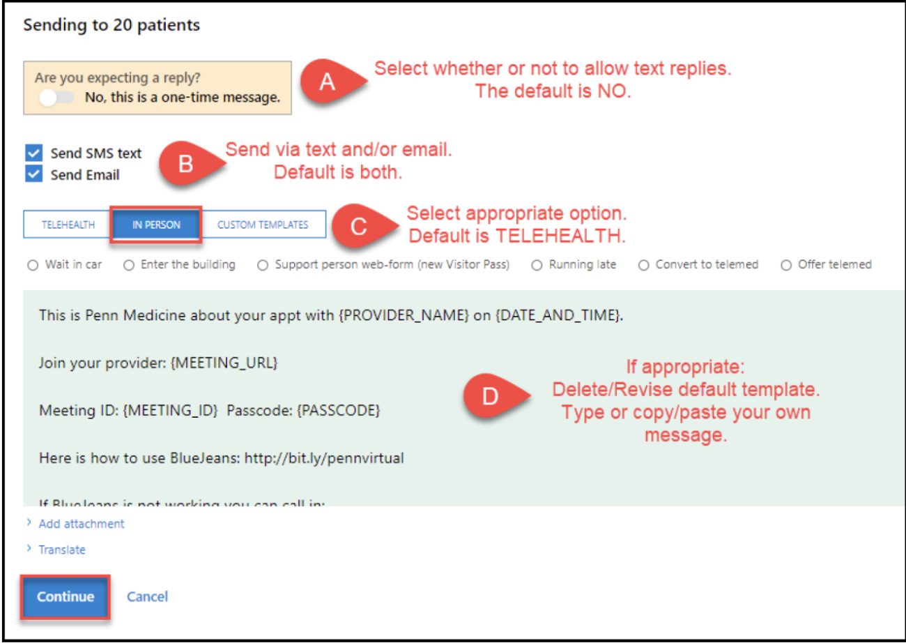 Communicating with Patient Workflow 3